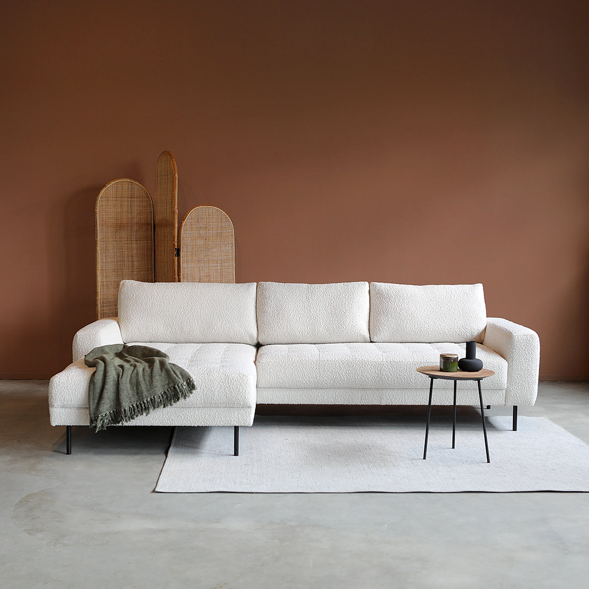 PEPP interiors OREO met chaise longue links - Legend 2 Natural